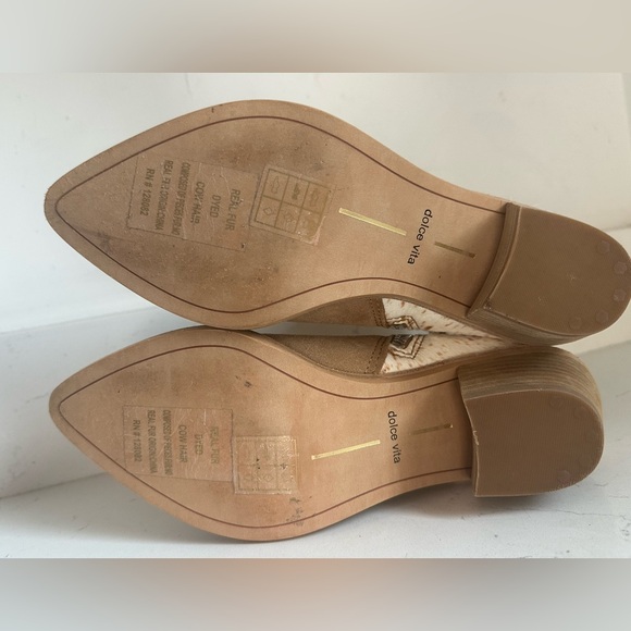 Dolce Vita Senica Dark Saddle Suede Bootie sz 6 - Picture 7 of 10